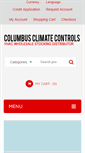 Mobile Screenshot of columbusclimate.com